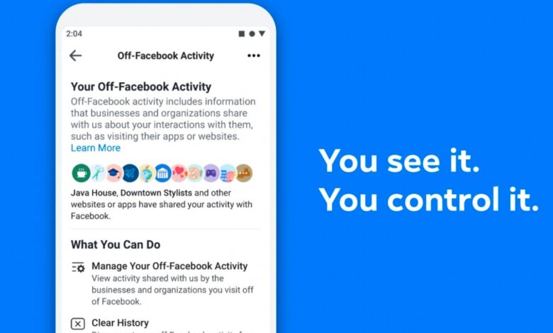 Cómo mejorar su privacidad en Facebook desactivando la actividad fuera de Facebook