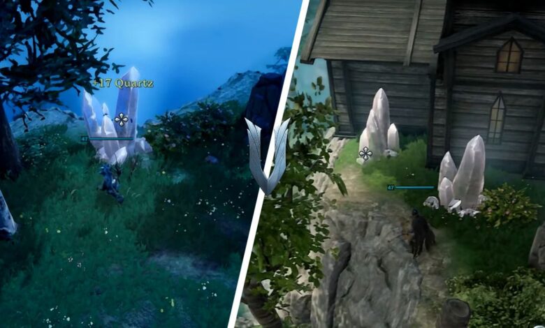 Cómo obtener cuarzo en V Rising
