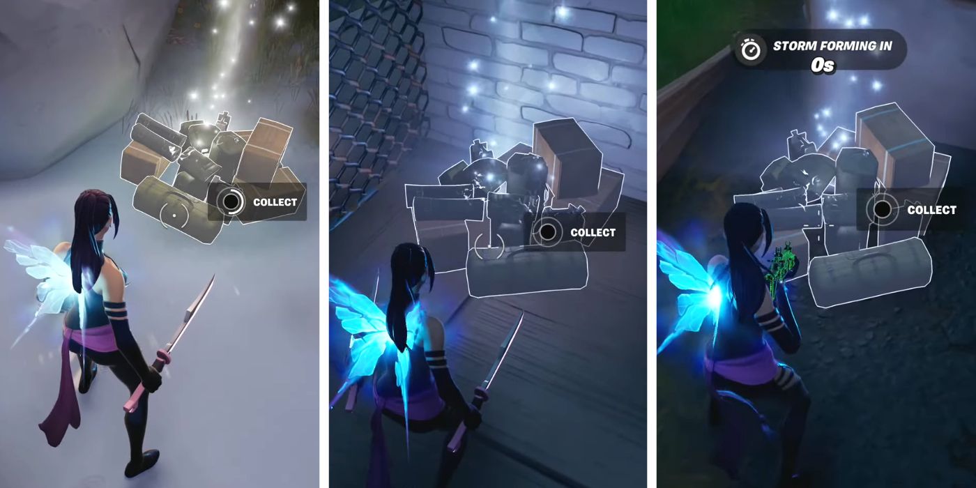 Cómo recuperar siete suministros robados en ubicaciones de IO en Fortnite