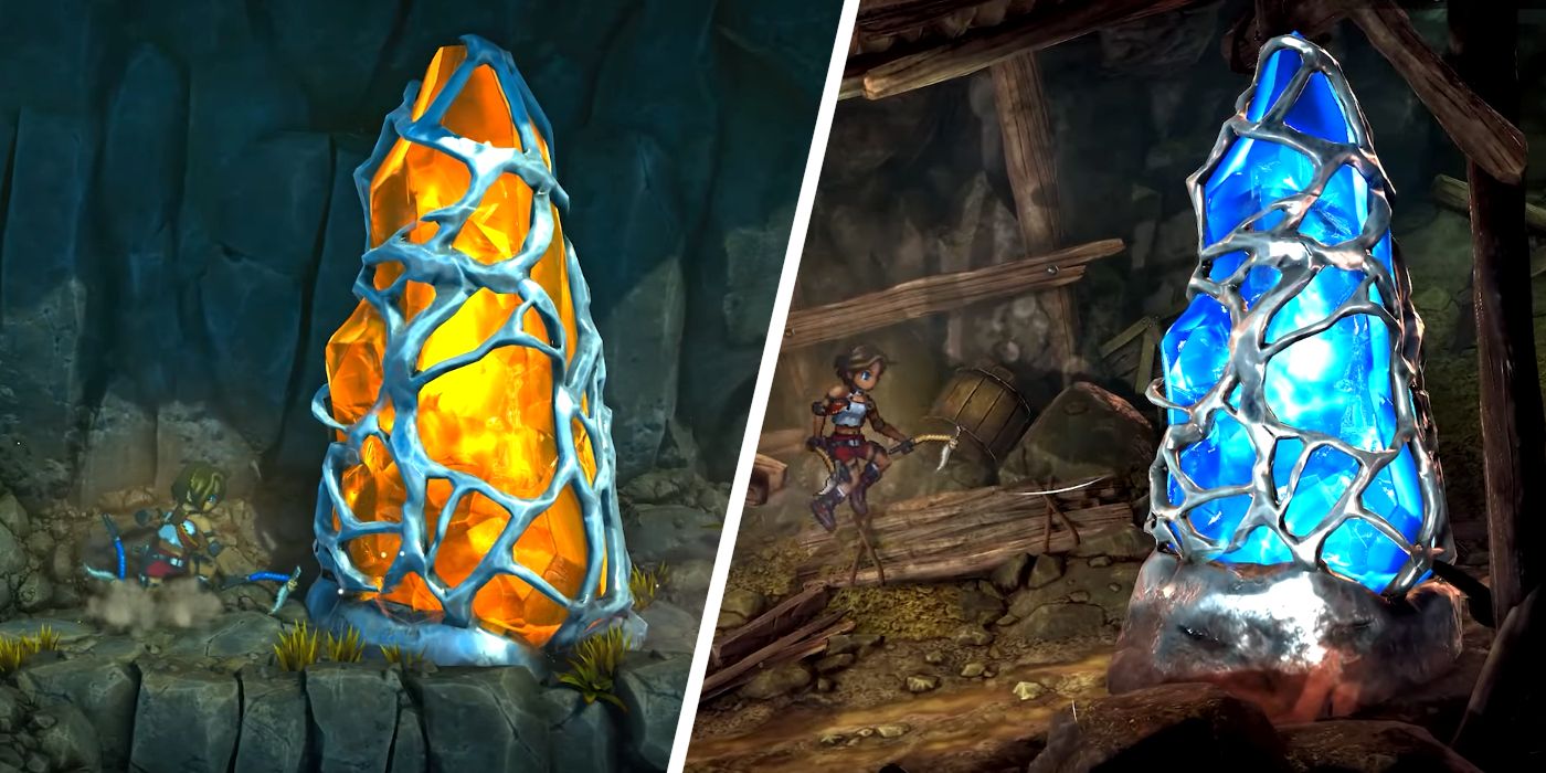 Cómo romper las rocas gigantes de colores en Eiyuden Chronicle: Rising