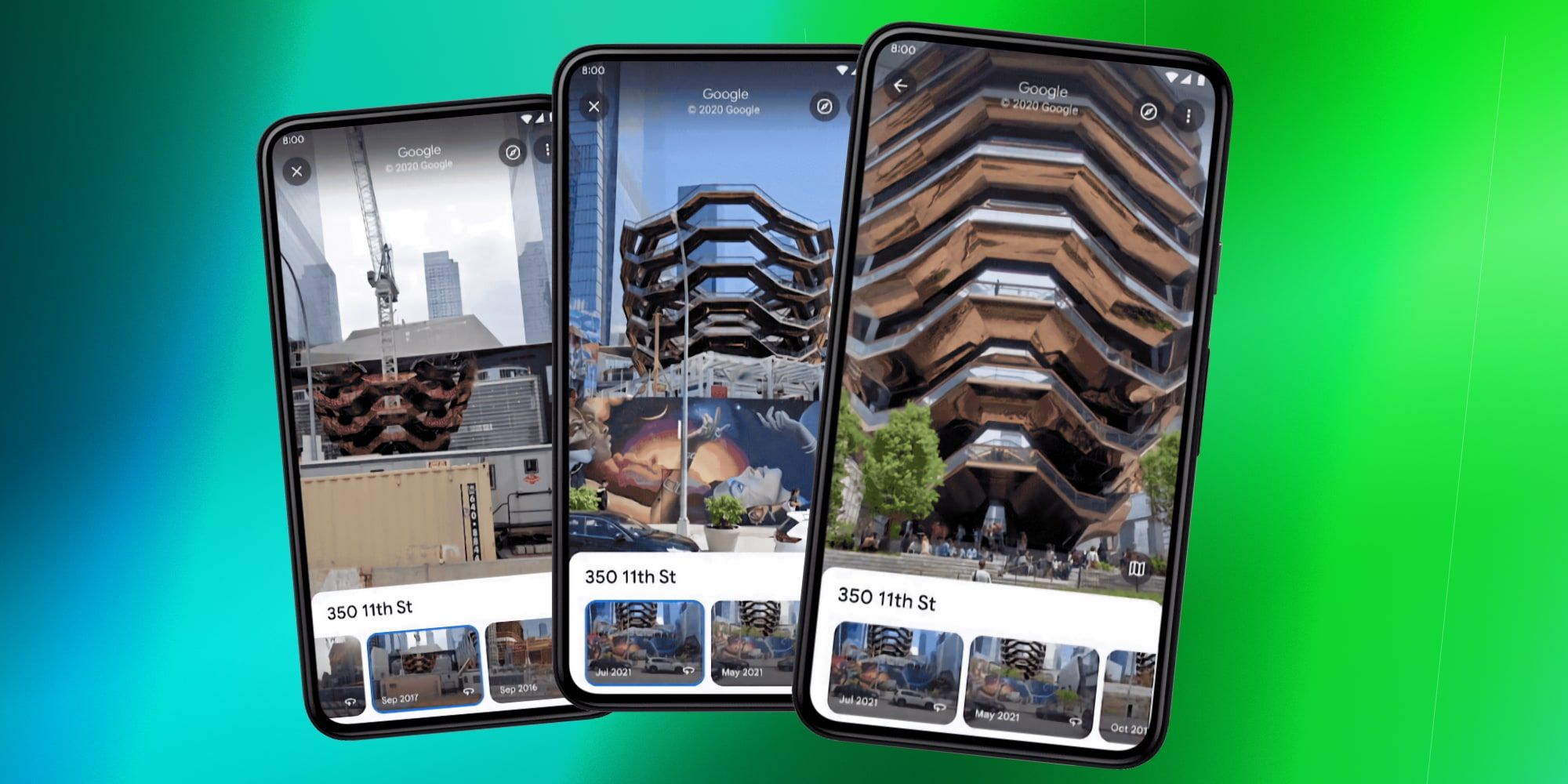 Cómo viajar atrás en el tiempo con la nueva función Street View de Google