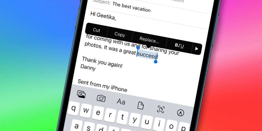 Consejos profesionales para una edición de texto de iPhone más fácil