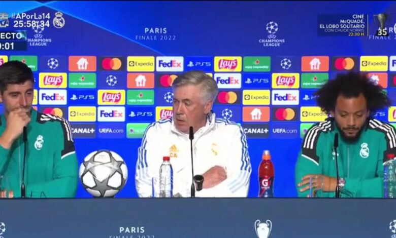 Courtois y Marcelo: “Gracias a Ancelotti no hemos tenido ningún problema”