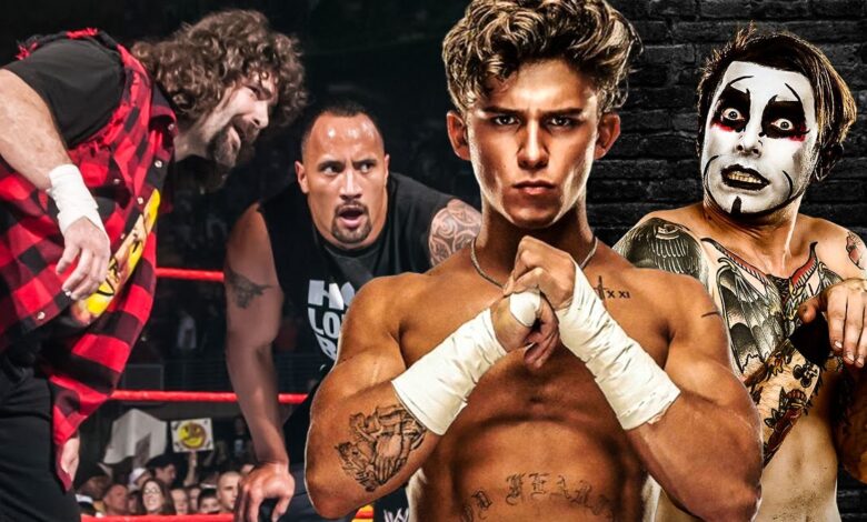 Danhausen & Hook pueden ser la nueva conexión entre rock y calcetines de AEW