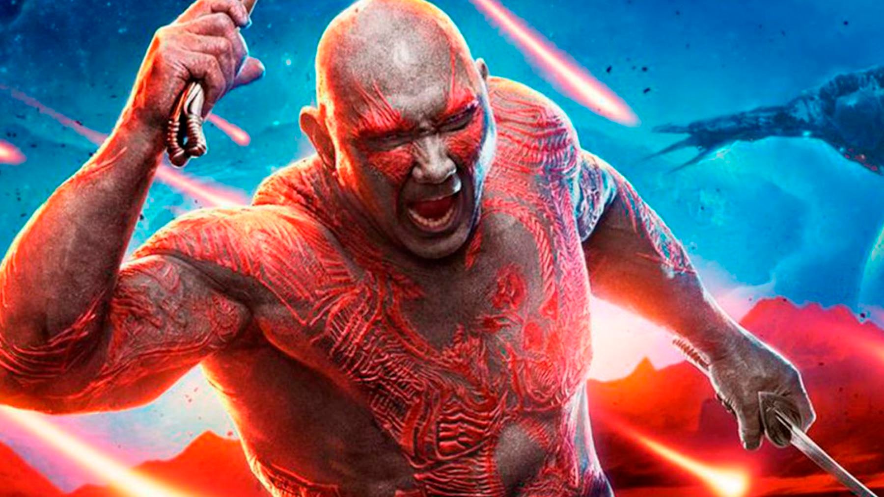 Dave Bautista se despide de su personaje Drax tras finalizar el rodaje de ‘Guardianes de la galaxia 3’