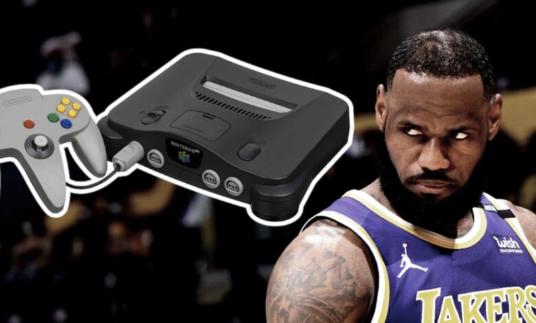 Debate entre N64 y GameCube resuelto por LeBron James