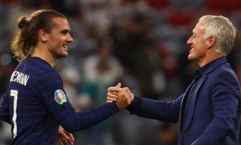 Deschamps señala la causa del bajón de Antoine Griezmann