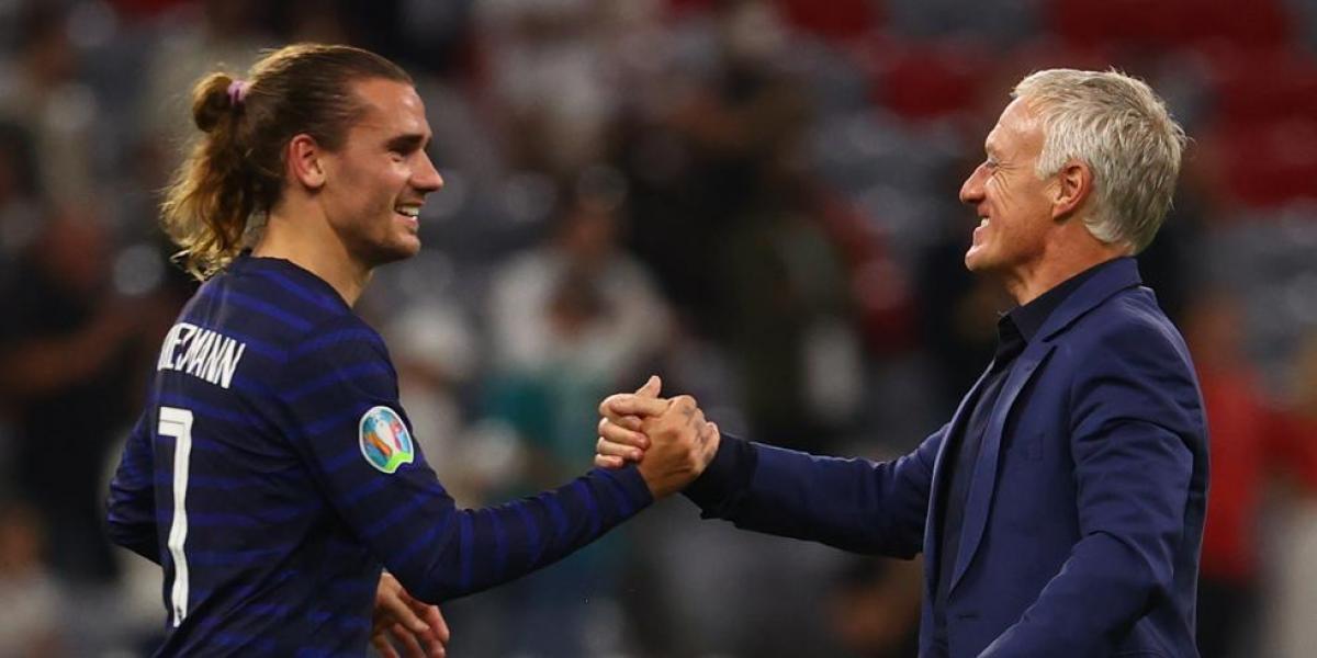 Deschamps señala la causa del bajón de Antoine Griezmann