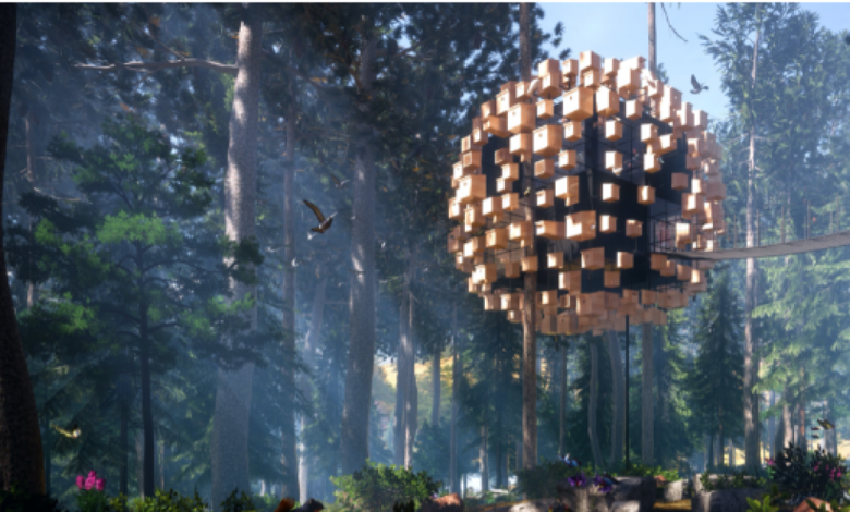 Descubre el 'Treehotel' y sus espectaculares habitaciones colgantes