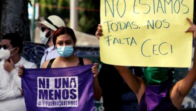Desplegado: Más de 2,000 mujeres exigen justicia para Cecilia Monzón