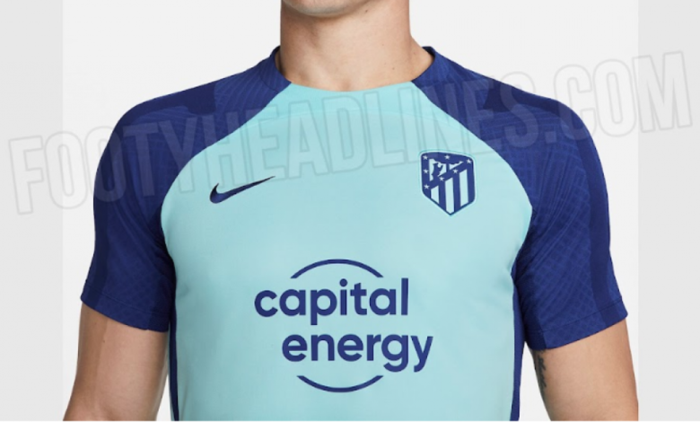 Desvelan las equipaciones de entrenamiento del Atlético de la 22/23