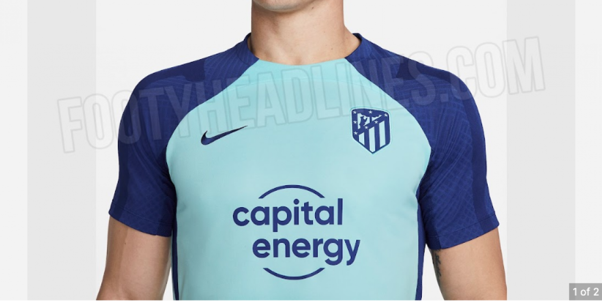 Desvelan las equipaciones de entrenamiento del Atlético de la 22/23