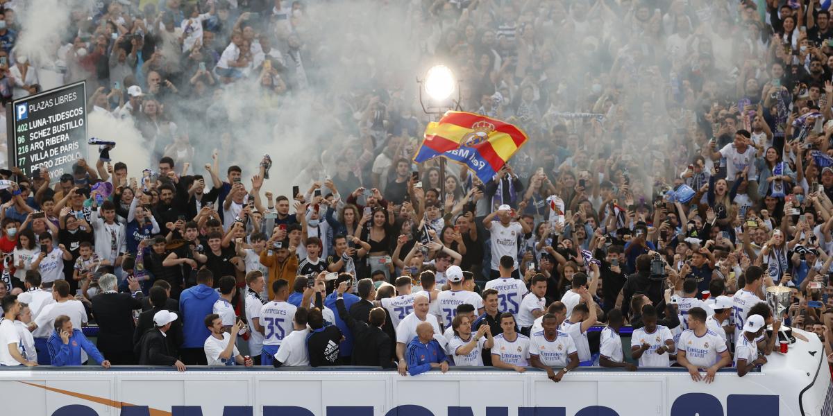 Dispositivo especial del Ayuntamiento de Madrid por un posible triunfo blanco