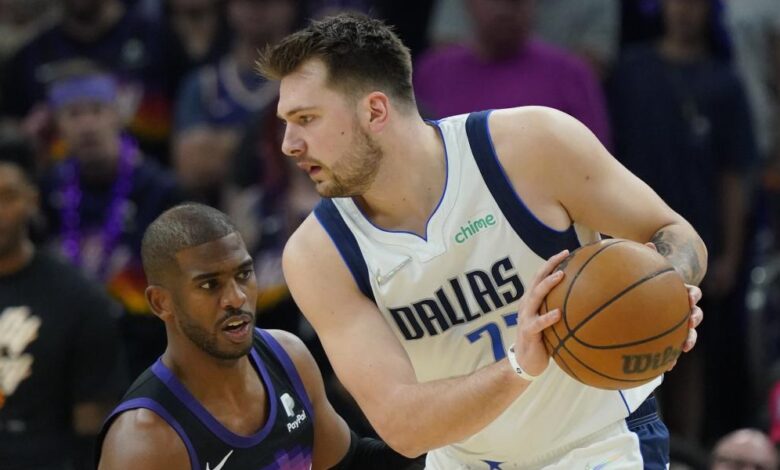 Doncic tritura a los Suns y presenta candidatura al anillo con los Mavs