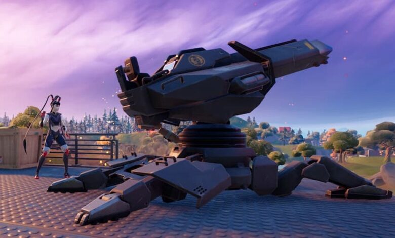Dónde encontrar torretas en Fortnite