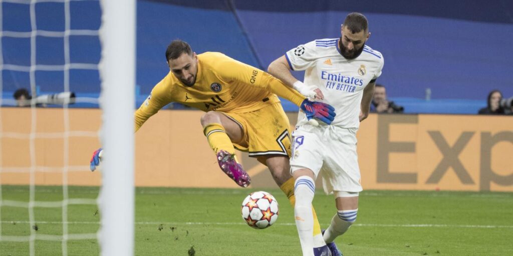 Donnarumma se rinde a Courtois