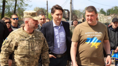 Dos visitas inesperadas a Ucrania: Justin Trudeau y la primera dama de Estados Unidos