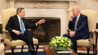 Draghi a Biden: “Putin pensó que podía dividirnos. Se equivocó”