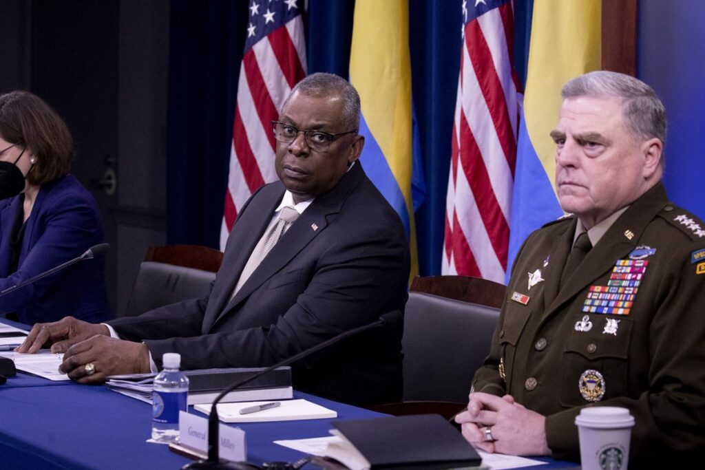 EE UU anuncia que dará ayuda militar a Ucrania “hasta el final” y arranca un mayor compromiso a otros 20 países