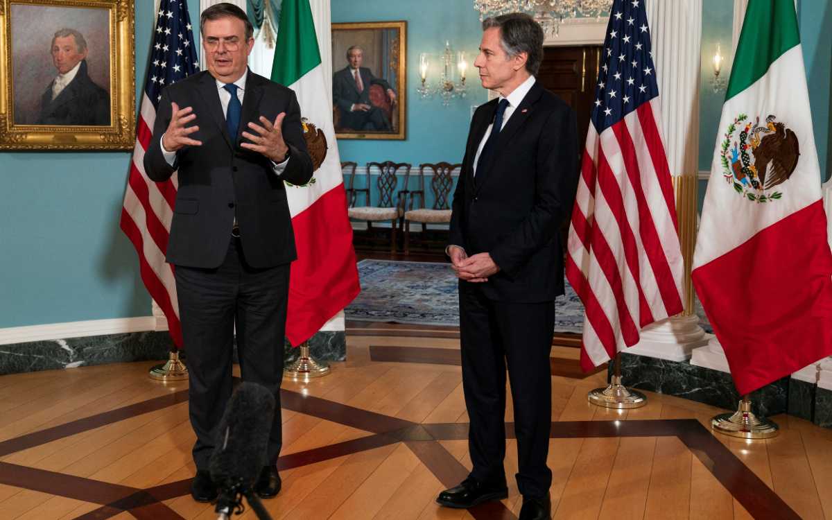 Ebrard se hace la prueba de Covid tras contacto con positivo en la Casa Blanca