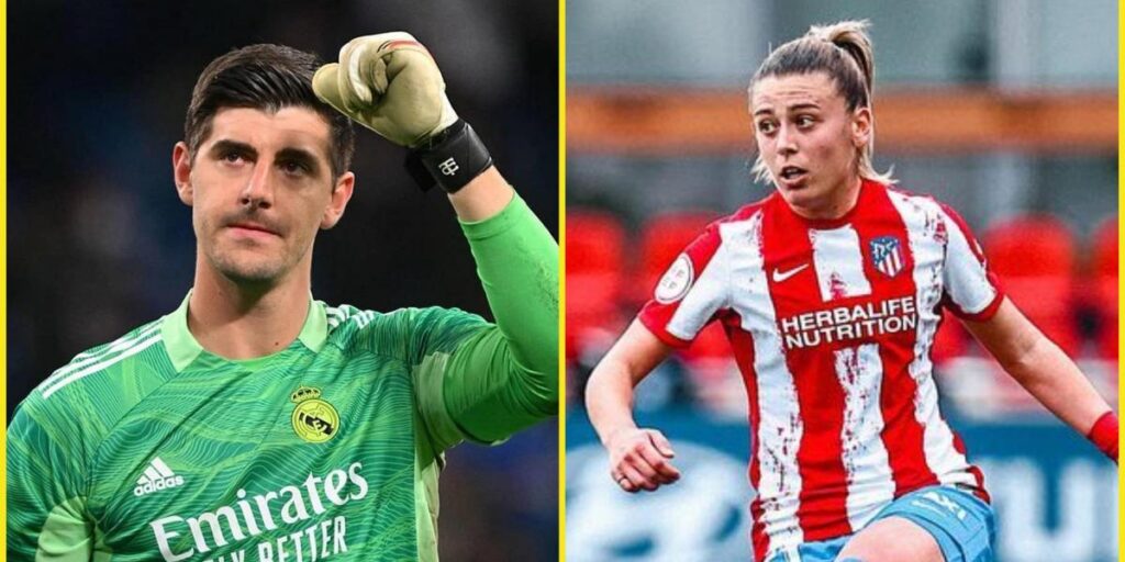 El 'dardo' de Carmen Menayo a Courtois que no ha pasado desapercibido en Twitter