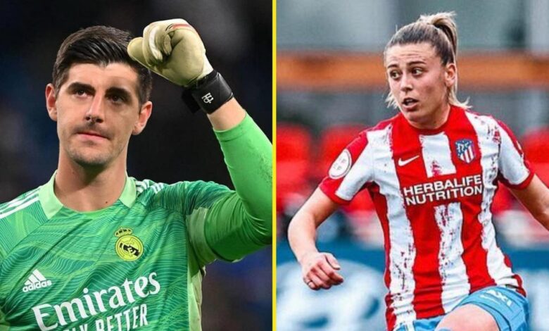 El 'dardo' de Carmen Menayo a Courtois que no ha pasado desapercibido en Twitter