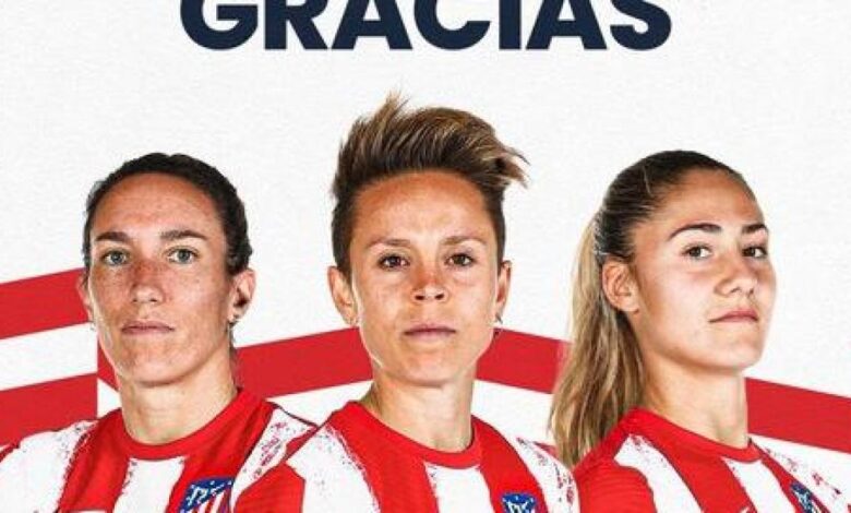 El Atlético Femenino hace oficial el adiós de tres leyendas