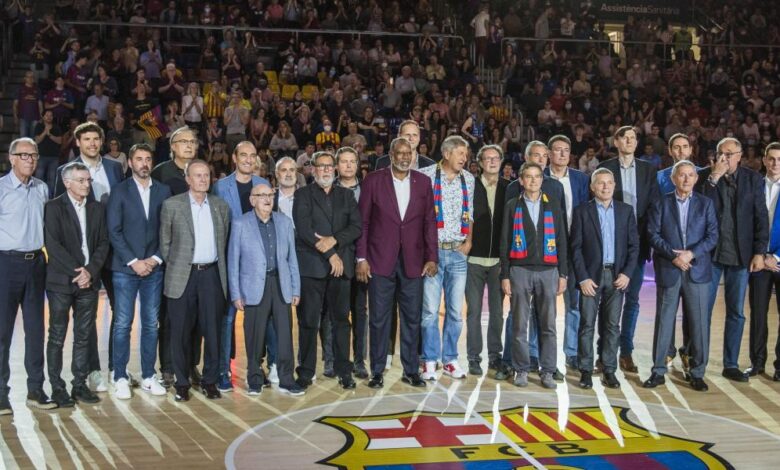 El Barça conmemora el 50 aniversario del Palau Blaugrana