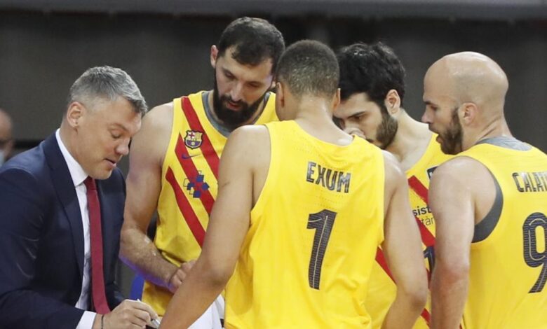 El Barça, de la decepción europea a la defensa del título liguero