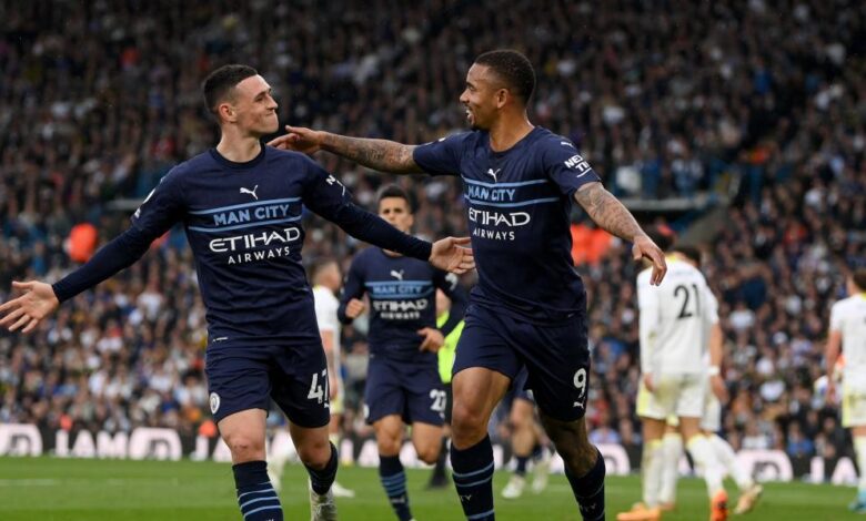 El City responde al Liverpool con una goleada al Leeds