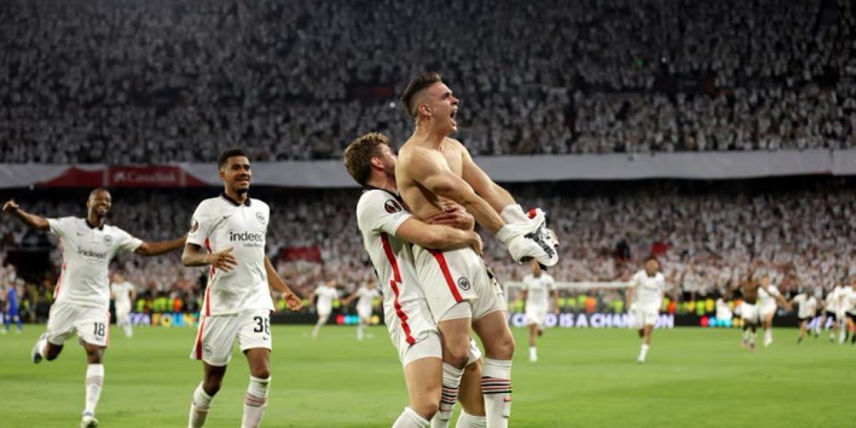 El Eintracht, campeón de la Europa League por penaltis