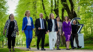 El G-7 avisa de que “no reconocerá nunca” las fronteras que Putin quiere imponer por la fuerza
