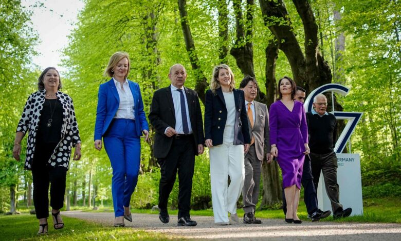 El G-7 avisa de que “no reconocerá nunca” las fronteras que Putin quiere imponer por la fuerza