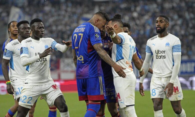 El Lyon golea al Marsella, cuya segunda plaza peligra