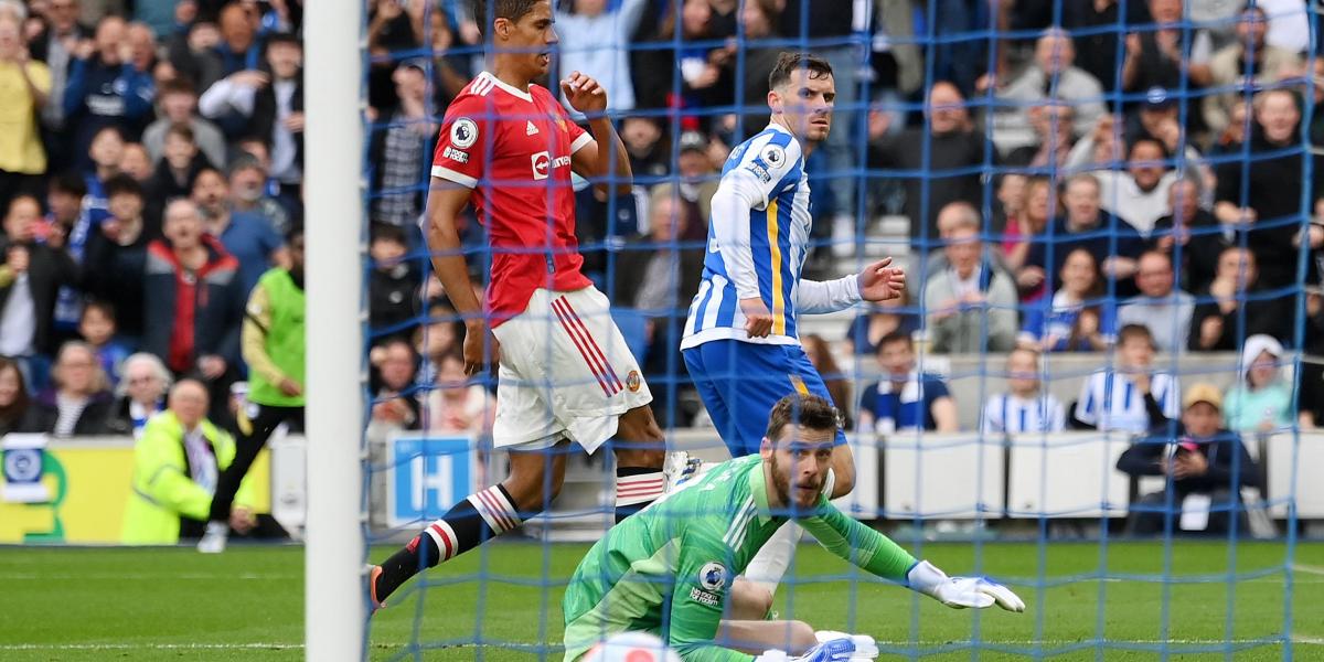 El United, apalizado en Brighton, se despide de la próxima Champions