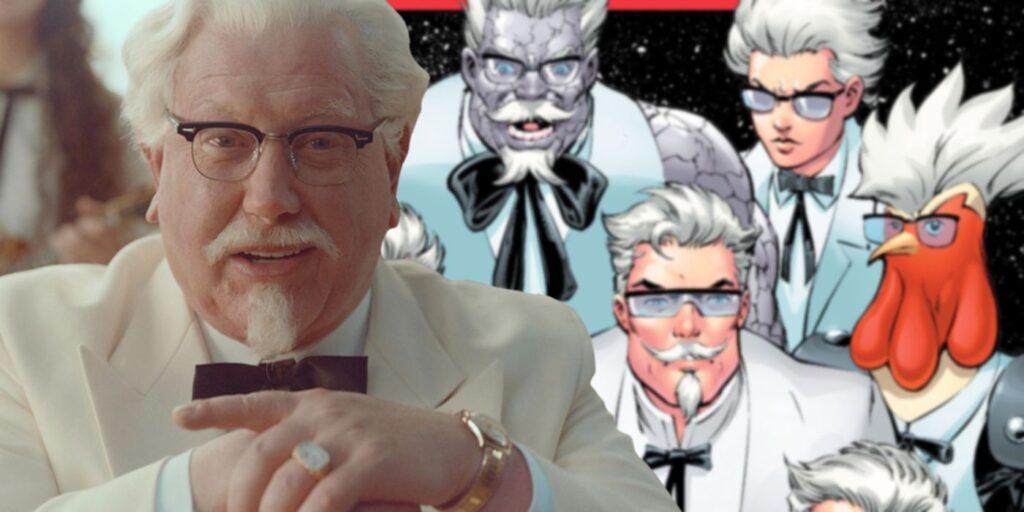 El coronel Sanders de KFC se convirtió en una pesadilla existencial gracias a DC