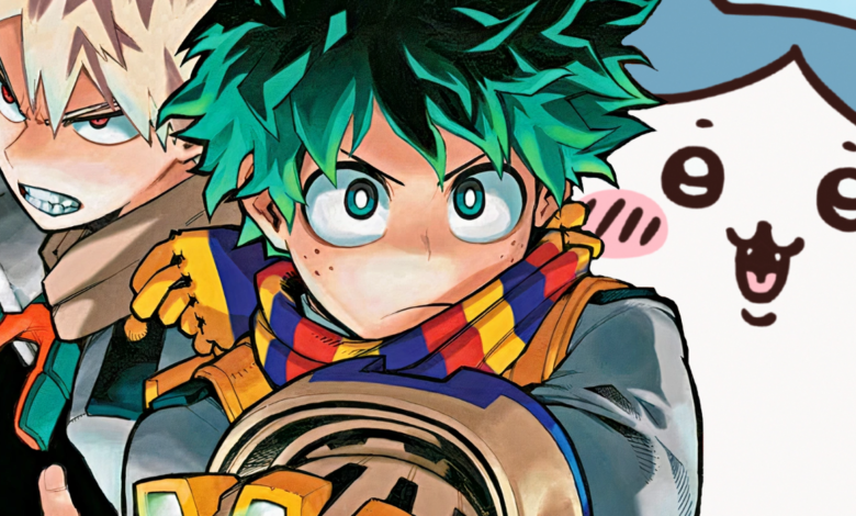 El crossover Chiikawa de My Hero Academia crea un nuevo y extraño Deku