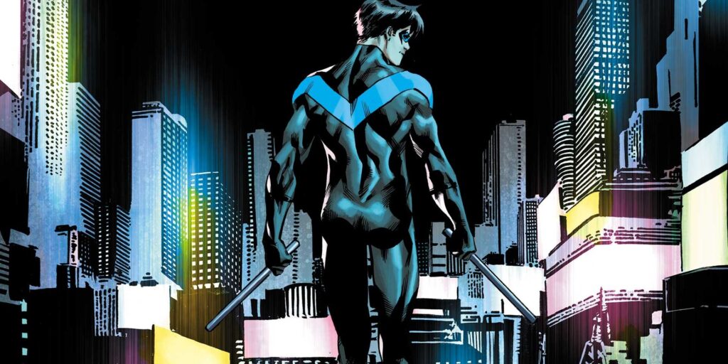 El disfraz de Nightwing secretamente le da una ventaja psicológica tórrida