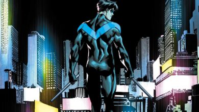 El disfraz de Nightwing secretamente le da una ventaja psicológica tórrida