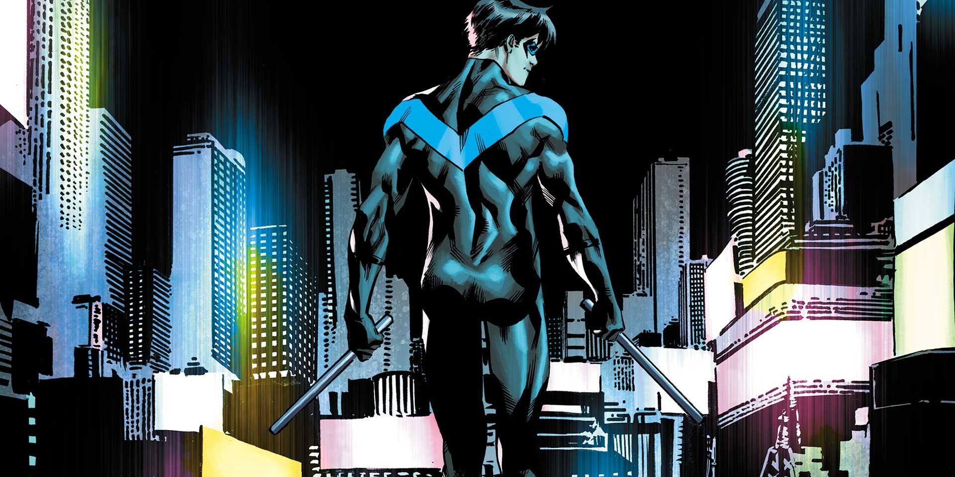 El disfraz de Nightwing secretamente le da una ventaja psicológica tórrida
