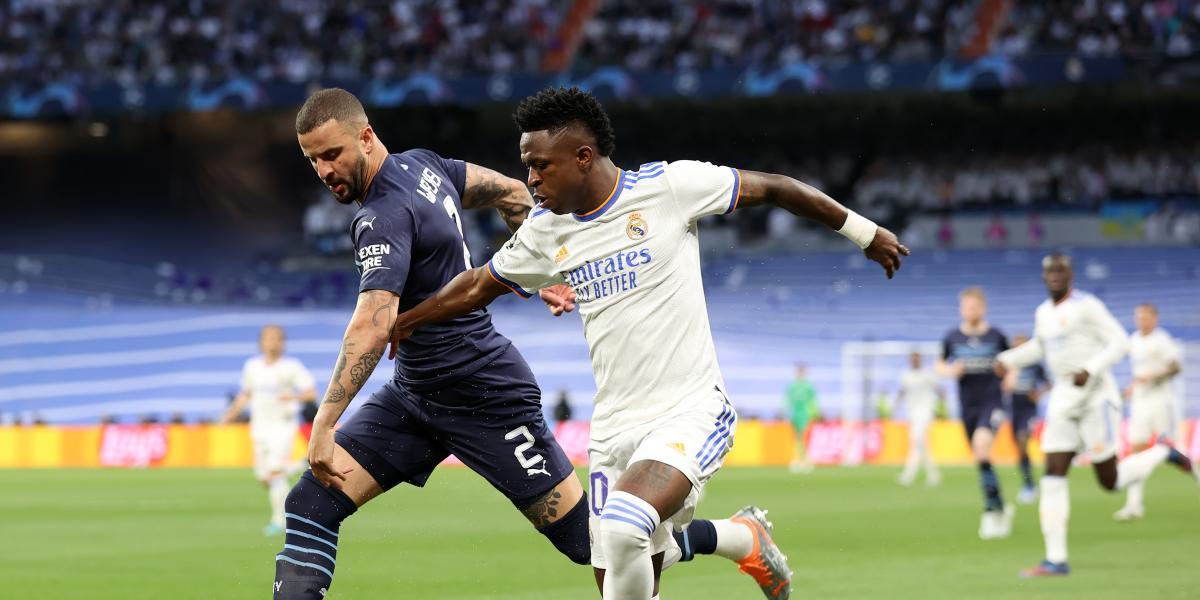 El gol de Vinicius en el Etihad, el mejor de las semifinales de la Champions