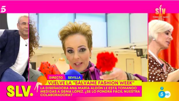 Rocío Carrasco interviniendo en 'Sálvame' / Telecinco