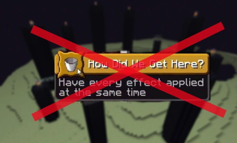 El intento de un fanático de Minecraft por lograr el logro más difícil termina triste pero con gracia