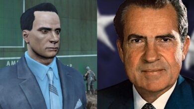 El jugador de Fallout 4 recrea al expresidente estadounidense Richard Nixon