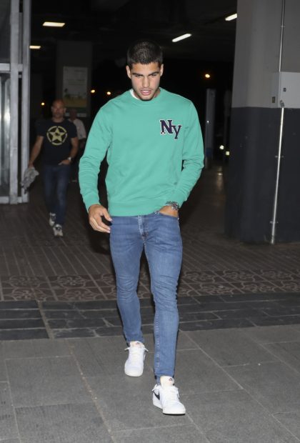 Carlos Alcaraz en Madrid / Gtres