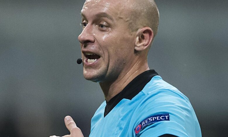 El polaco Marciniak, árbitro favorito para la final de la Europa League