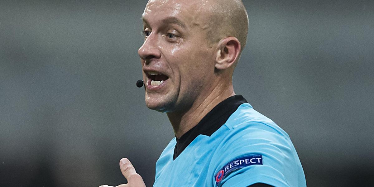 El polaco Marciniak, árbitro favorito para la final de la Europa League