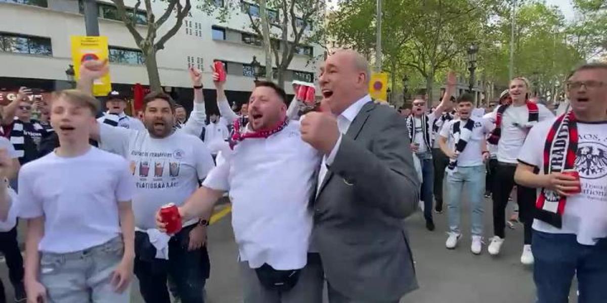 El presidente del Eintracht descalifica el Pizjuán: "Estadio de Mickey Mouse"