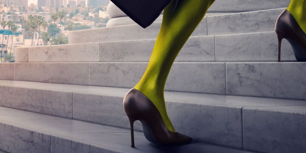 El programa de televisión She-Hulk obtiene un nuevo título en el póster apropiado