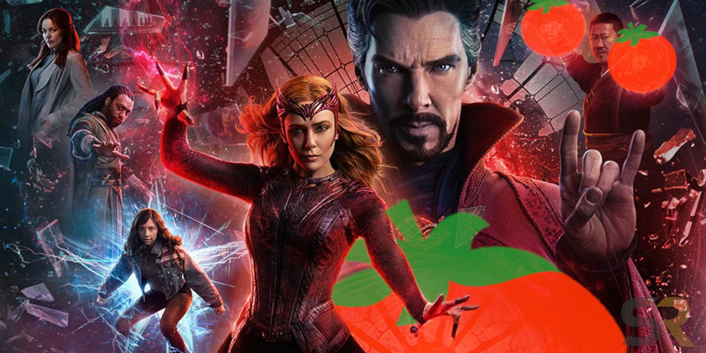 El puntaje de Rotten Tomatoes de Doctor Strange 2 es más bajo que el promedio de MCU